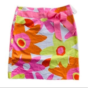 NWT Sandra Brand skirt in "fabulous floral" SZ 14